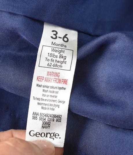 Šaty vel. 3 - 6 m, george,68