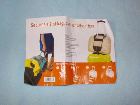 Popruh k uchycení druhého zavazadla,