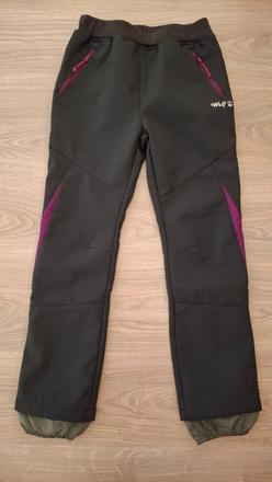 Softshellové kalhoty wolf, wolf,140