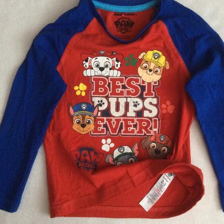 Bavlněné tričko ,,tlapková patrola" zn. george, george,98