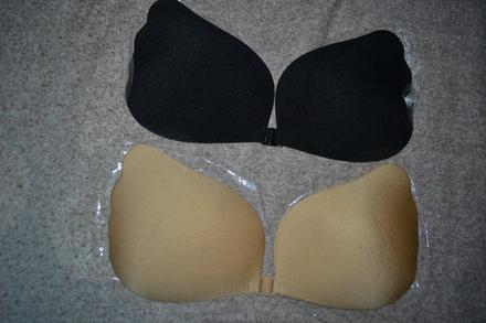 2x podprsenka bez ramínek,lepící,164,xs-l, 164 / l / m / s / xs