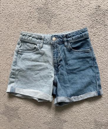 Džínové kraťasy hm, vel. 134, h&m,134