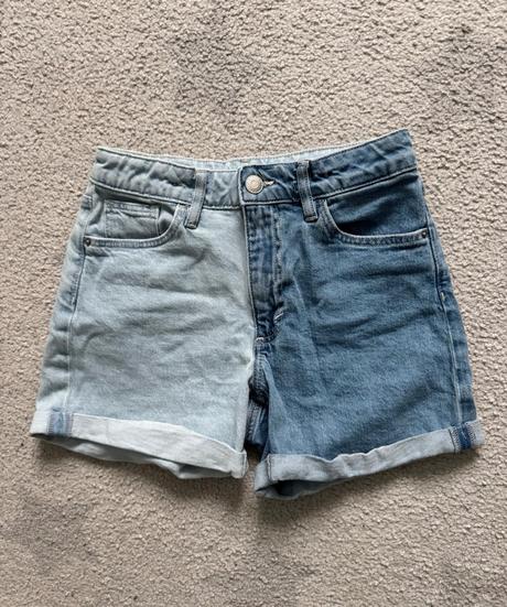 Džínové kraťasy hm, vel. 134, h&m,134