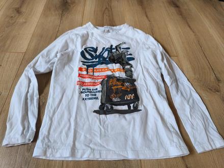 Triko bílé 2, c&a,146