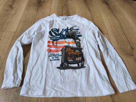 Triko bílé 2, c&a,146