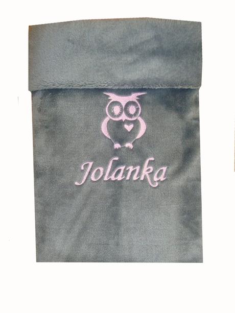 Deka s výšivkou jména na přání-více barev a obrázk,