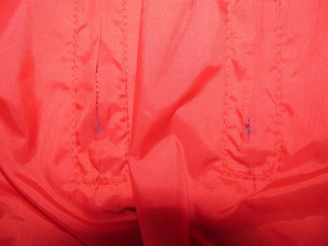 Červená bunda, větrovka exe jns, xxl