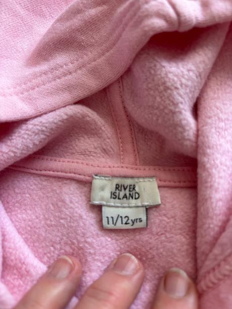 Mikina crop top - v.11/12 let, river island,152