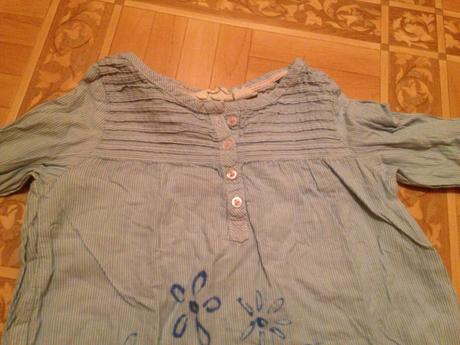 Dívčí halenka květy vel. 92 - 98, h&m,92