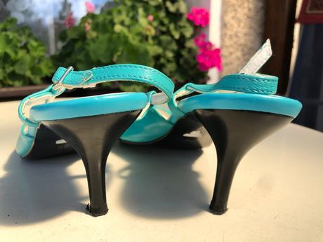Tyrkysove bata boty spicate vel.36, baťa,36