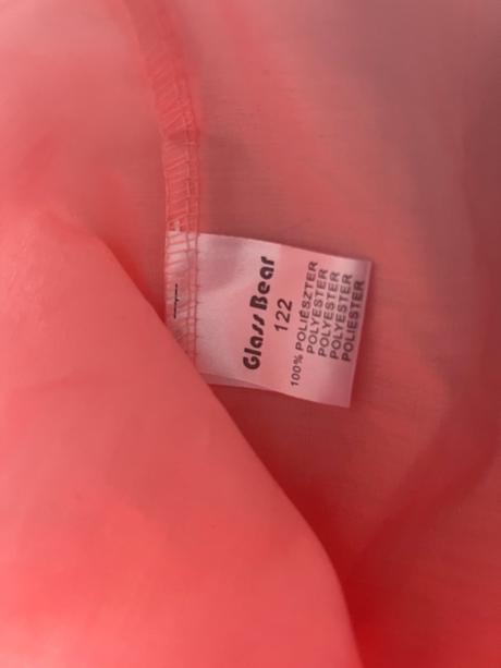 Tylová sukně vel. 122 růžová, 122