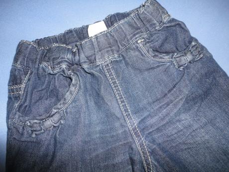 Luxusní odlehčené riflíky z h+m, vel.74, h&m,74