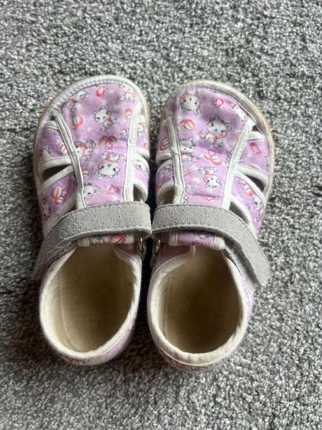 Barefoot papuče jonap home new fialová kočička 28, jonap,28