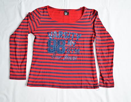 Triko s dlouhým rukávem, 164