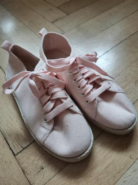 Tenisky látkové kecky vel. 34 nové, h&m,34