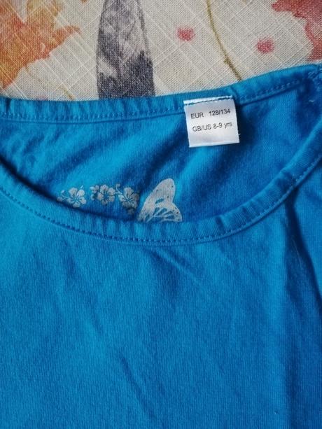 Tričko dívčí s kočičkou, vel. 128/134, zn. bonpri., bonprix,128