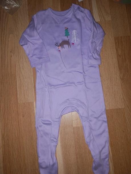 Fialový overal 74, marks & spencer,74