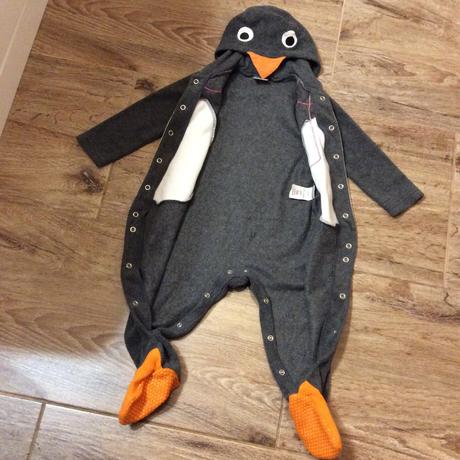 Teplý overal ,,tučňák", f&f,80