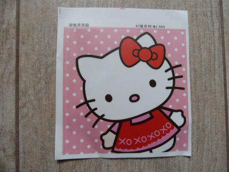 Samolepka hello kitty, 