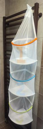 Rohový závěsný organizér ikea,