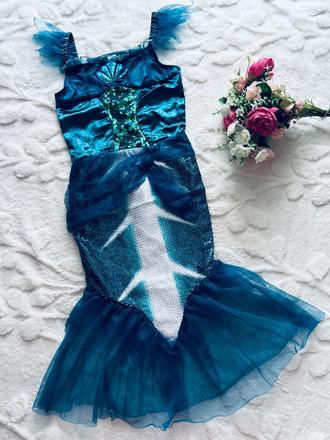 K5/ kostým mořská panna- v.5/6 let, 