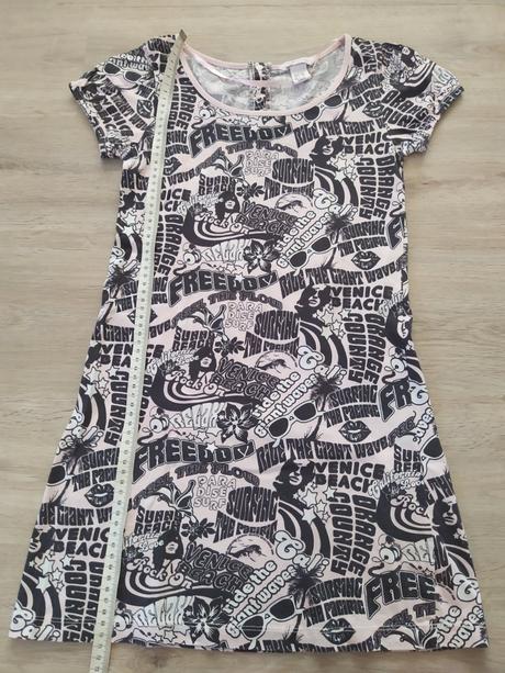 Šaty pyžamo, h&m,152