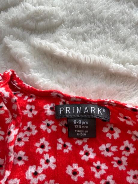 Ob/ tunika s drobnými kvítky - 7/8 let( 134), primark,128