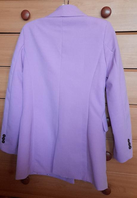Shein fialkové sako, l