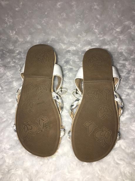 Bílé sandále f&f, f&f,27