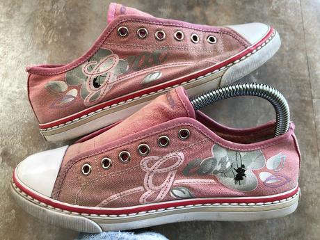 Růžové tenisky geox respira vel.36 uk3 us4 sneaker, geox,36