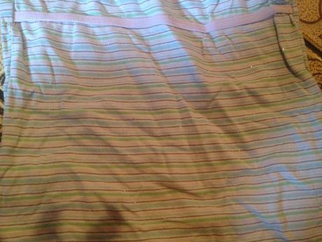 Dívčí tílko proužky, 80