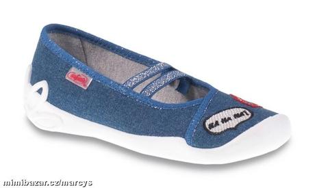 Dívčí balerínky befado, certifikovaná obuv, befado,32