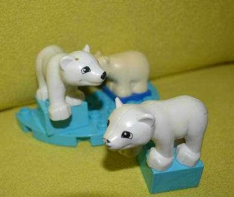 Lego duplo,lední medvědi,