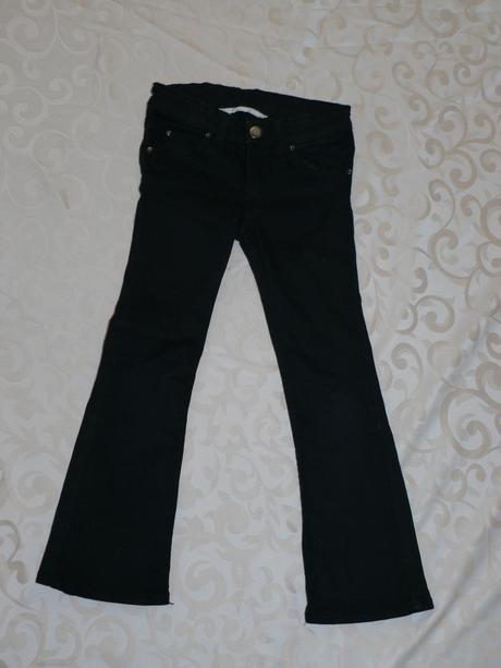Cerne kalhoty vel.110 h&m, h&m,110