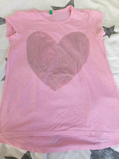 Dívčí triko, benetton,128