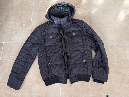 Černá bunda pro chlapce, velikost 164 nebo 158, 158