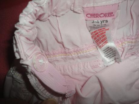 Jemně růžové rolky cherokee, vel. 3-4 roky, cherokee,104