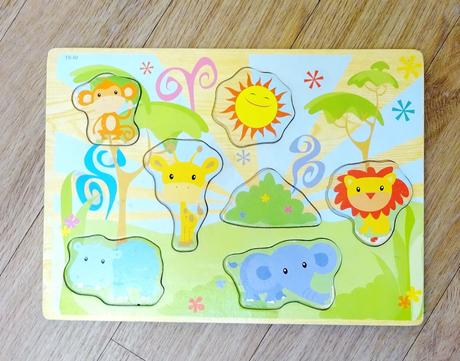 Dřevěná vkládačka, 