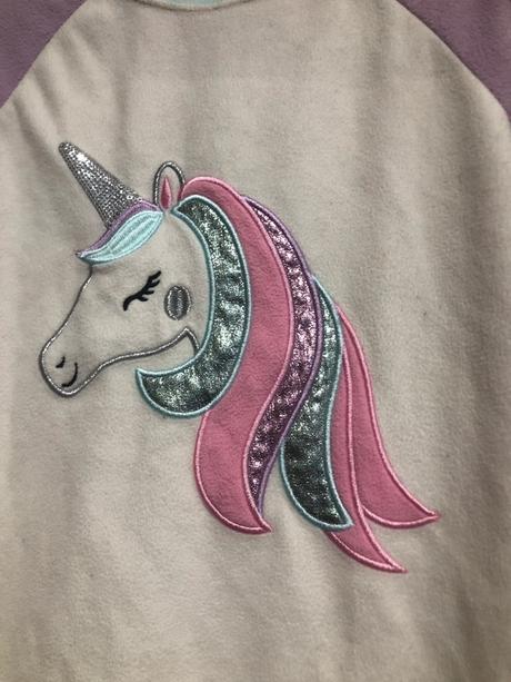 Flísová mikina s jednorožcem, 152