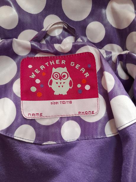 Pogumovaný kabátek, tchibo,110