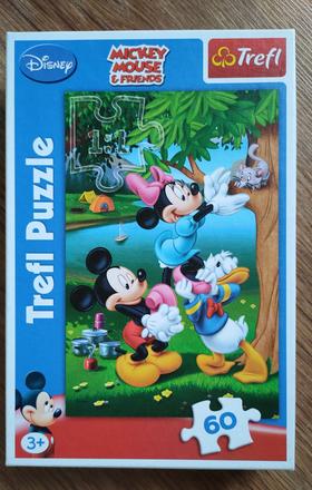 Puzzle mickey mouse 60 dílků, 