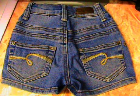 Dívčí šortky džínové - 6 let, 116/122, 116