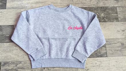 Mikina croptop do pasu, matalan,134