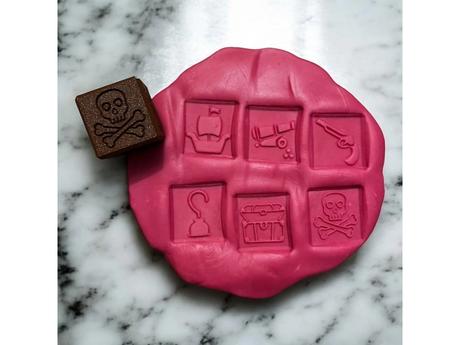 Otiskávací kostka - pirátská, 