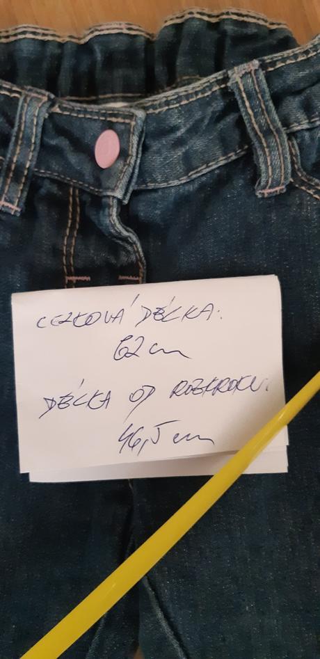 Džíny vel. 110, palomino,110