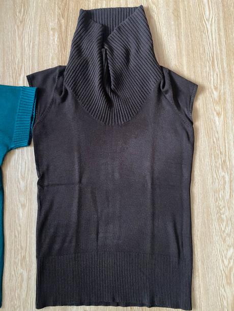 Dámské tuniky s rolákem a krátkým rukávem - camaie, camaieu,m