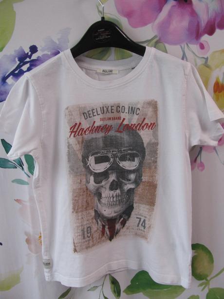 Perfektní bavlněné bílé tričko deeluxe, 140