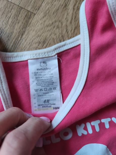 Pyžamo komplet hello kitty 170 / xs, h&m,170