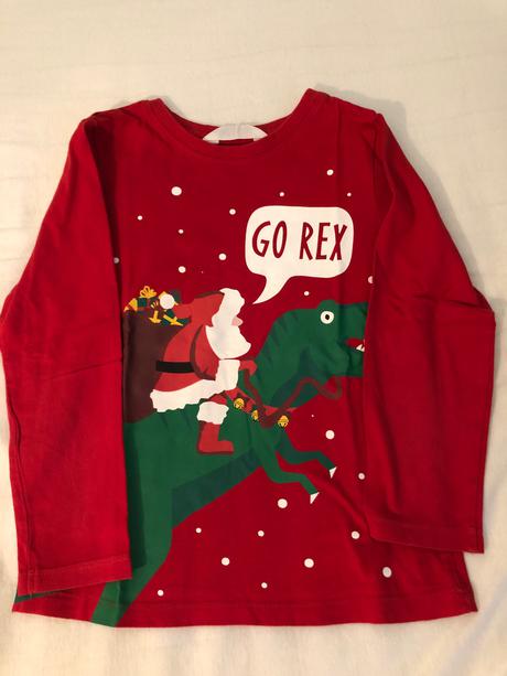 Vanoční tričko h&m, 110-116, h&m,110