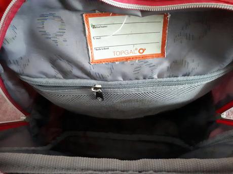 Školní aktovka (batoh) topgal, 1-3.třída, růžová, 